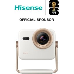 Мултимедиен проектор Hisense projector M2SE-PRO Home Cinema,Ultra HD (3840x2160),HDMI 1x, 1300Lumens, 1000:1, 2 x10W,VidaaU7, 65