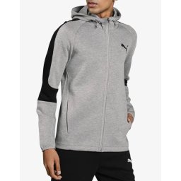 PUMA Evostripe Core FZ Hoodie Gray/Black