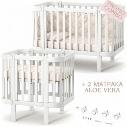 Комплект Кошара Монако 5в1 Бяло/Бяло