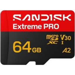 Карта памет SANDISK Extreme Pro microSDXC 64GB+2 years Rescue Pro Deluxe
