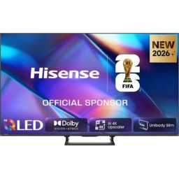 Телевизор Hisense 50" A7S, 4K Ultra HD 3840x2160, QLED, FALD, Quantum Dot, HDR 10+, HLG, Dolby Vision, Dolby Atmos, Smart TV, Wi