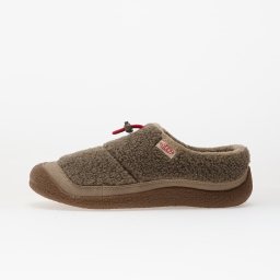 KEEN Howser Iii Slide Women Brindle/ Brindle Sherpa Fleece 9.5