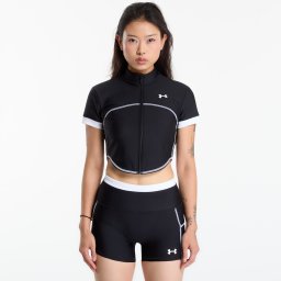Суитшърт Under Armour HeatGear Novelty SS FZ Black M