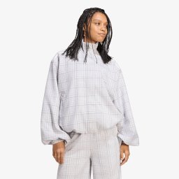 Яке adidas Blousy Check Track Top Dash Grey L