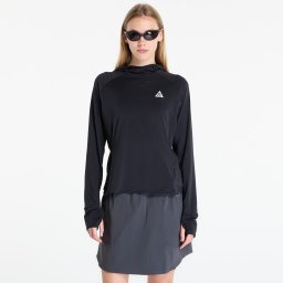 Тениска Nike ACG Women's UV-Resistant Hooded Trail Running Mid-Layer Top Black/ Black/ Summit White M