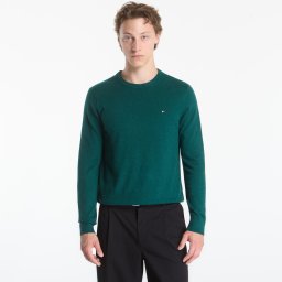 Пуловер Tommy Hilfiger Pima Organic Cotton Cashmere Crew Neck Ornamental Green Heather L