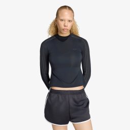 Тениска adidas Adiluna Season 2 x Jennie Sheer Long Sleeve Tee Black L