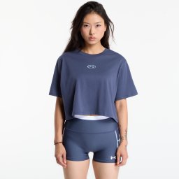Тениска Under Armour W Center Light SS Downpour Gray L