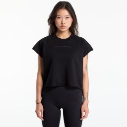 Тениска Under Armour Icon Wm Cut Off Ss Ultimate Black M