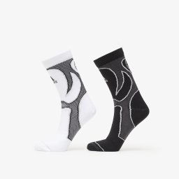 Чорапи adidas Teamgeist Crew Socks 2 Pairs Black M