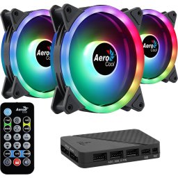 AeroCool комплект вентилатори Fan Pack 3-in-1 3x120mm - DUO 12 Pro ARGB