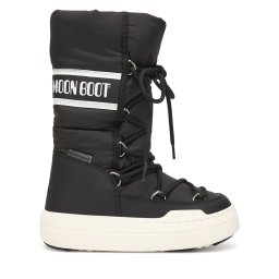 Апрески Moon Boot Jr Park Tube Lace wp 80D3440130 S Черен