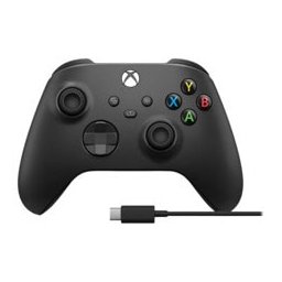 Геймпад Microsoft XBOX Wireless Controller, безжичен, за PC/Xbox One/Series X/S, черен
