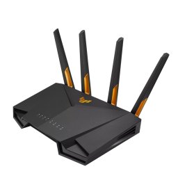 Рутер Asus TUF Gaming AX3000 V2, 3000Mbps, 2.4GHz (574Mbps)/ 5 GHz (2402Mbps), Wireless AX, 4x LAN, 1x WAN, 4x външни антени