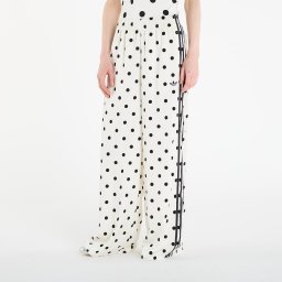 Панталони adidas Satin Polka Dots Wide Leg Pant Off White M