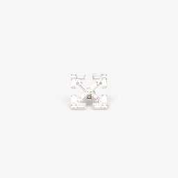 Обеци Off-White Bling Arrow Mono Earring Silver/ Black Universal