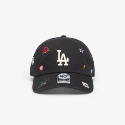 Шапка '47 Brand MLB Clean Up Multi Scatter Los Angeles Dodgers Cap Black Universal