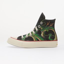 Сникърси Converse x Dragon Ball Z Shenron Chuck 70 Hi Black/Cyber Yellow EUR 35