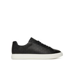Calvin Klein Сникърси Low Pro Cups Lace Up Lth Aop HW0HW02817 Черен
