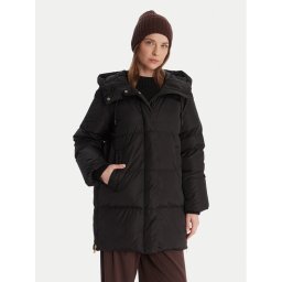 Weekend Max Mara Пухено яке Newbembo 2525496072 Черен Relaxed Fit
