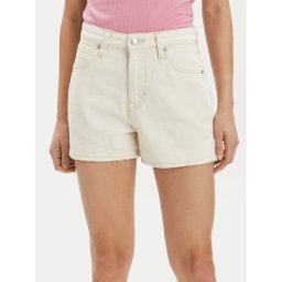Lee Дънкови шорти Carol112348984 Екрю Regular Fit
