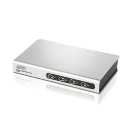 KVM суич ATEN CS74E, от SPHD-15 (м) към 4x SPHD-15 (ж)