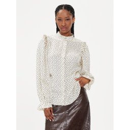 Bruuns Bazaar Блуза Acacia Fria BBW3195 Екрю Regular Fit