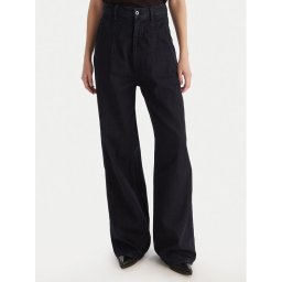 G-Star Raw Дънки Roos D27705-D536 Тъмносин Wide Leg