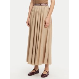 Weekend Max Mara Плисирана пола Bleu 2515771031 Бежов Regular Fit