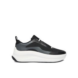 Calvin Klein Сникърси Chunky Runner Laceup Mix Aop YW0YW02077 Черен
