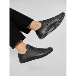 Converse Кецове Chuck Taylor All Star Mono Leather 135253C Черен