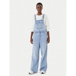 G-Star Raw Гащеризон с презрамки D24398-D536 Син Straight Fit