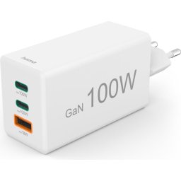 HAMA Бързо зарядно, 100 W, GaN, 201997