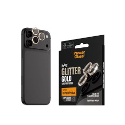 Протектор за камера PanzerGlass Hoops за iPhone 18 Pro/18 Pro Max - Glitter Gold