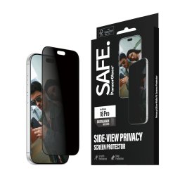 Стъклен протектор Safe за iPhone 18 Pro, Privacy, Ultra-Wide Fit m. EasyAligner