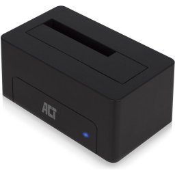 Докинг станция ACT AC1500, USB 3.1 Gen1, За 3.5"/2.5" SATA HDD/SSD