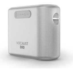 Тонколони HiFuture Vocalist300 Silver, 150W Output, Karaoke Enable, Two Wireless Microphone, 18000mAh Battery (Support Power Ban