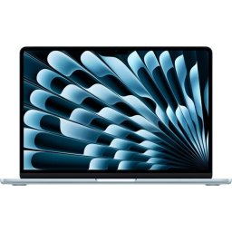 Лаптоп Apple MacBook Air 13.6" - Apple M5 chip with 10-core CPU and 10-core GPU, 24GB, 1TB SSD - Sky Blue