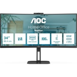 Монитор AOC CU34V5CW - 34" 3440x1440 VA 100Hz, Curved 1500R