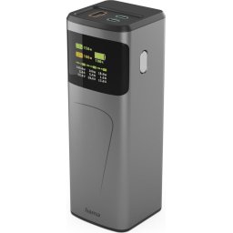 HAMA Външна батерия “High Power”, 150 W, 24000 mAh, 2x USB-C, USB-A, бързо зареждане