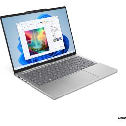 Лаптоп LENOVO IP5 SLIM - 13.3" WUXGA, AMD Ryzen 7 7735HS, Сив