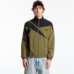 Яке Reebok Vector Track Top Olive Stone/ Black M