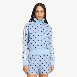 Яке adidas Satin Polka Dots Tt Track Top Clear Sky M
