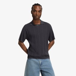 Пуловер adidas Cable Knit Football Jersey Utility Black L