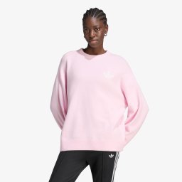Пуловер adidas Originals Athl Dept Knitted Sweater Clear Pink M