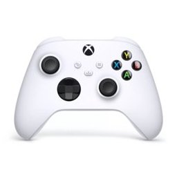 Геймпад Microsoft Xbox Series X Wireless Controller Robot (QAS-00009), безжичен, за PC/Xbox Series X/S, бял