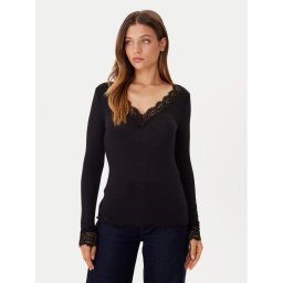 Vero Moda Блуза Skye 10339843 Черен Slim Fit