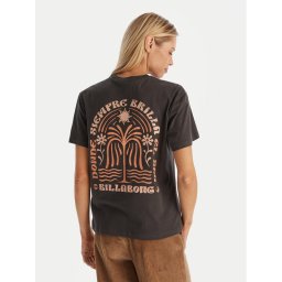 Billabong Тишърт EBJZT00496 Черен Oversize