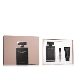 Narciso Rodriguez For Her комплект за жени Eau de Toilette 100 ml + Тоалетна вода MINI 10 ml + Лосио опция Pink Cover with Bottle