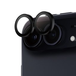 PanzerGlass Hoops Camera Lens Protector Black Apple iPhone Duo